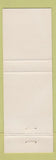 Matchbook Cover - Bay Lawn Garden Equipment New Baltimore MI yellow
