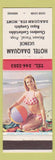 Matchbook Cover - Hotel Daaquam Daaquam Montreal QC pinup