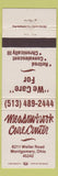Matchbook Cover - Meadowbrook Care Center Montgomery OH