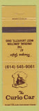 Matchbook Cover - Curio Car West Lafayette OH