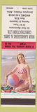 Matchbook Cover - Nick Labossiere Sons Construction Drayton Valley AB pinup