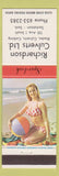 Matchbook Cover - Richardson Culverts Saskatoon SK pinup