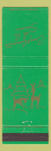 Matchbook Cover - De LA Saison Montreal QC Christmas