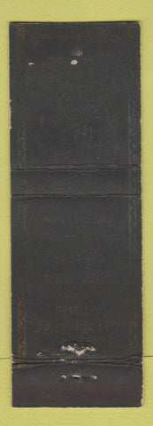 Matchbook Cover - Beauford Inn WORN