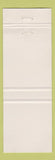 Matchbook Cover - Queensway Motel Simcoe ON teal