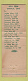 Matchbook Cover - Imperial Restaurant St Catharines ON grey