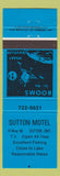 Matchbook Cover - Sutton Motel Sutton ON space blue