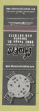 Matchbook Cover - Cheaters Toronto ON Strip Club
