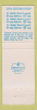 Matchbook Cover - Volkswagen Rabbit Dasher Diesel