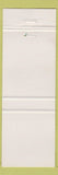 Matchbook Cover - Malibu Restaurant London ON teal