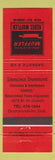 Matchbook Cover - Kebec Muffler Drummondville QC red