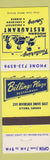 Matchbook Cover - Modern Restaurant Ottawa ON