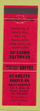 Matchbook Cover - Starlite Drive In Restaurant Picton ON red