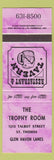 Matchbook Cover - Trophy Room St Thomas ON Glen Haven Lanes bowling purple
