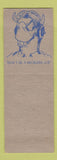 Matchbook Cover - National Aviation Insurance ST Louis MO Oklahoma City OK