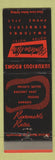 Matchbook Cover - Modern Aire Motor Hotel Owatonna MN
