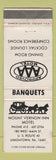 Matchbook Cover - Mount Vernon Inn Uniontown PA WEAR