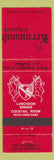 Matchbook Cover - Kernwood at Lynnfield MA restaurant