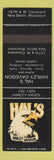 Matchbook Cover - Hal's Harley Davidson Motorcycles New Berlin WI SAMPLE