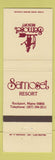 Matchbook Cover - Samoset Resort Rockport ME