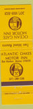 Matchbook Cover - Ocean Gate Motor Inn Atlantic Oakes Bar Harbor ME