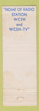 Matchbook Cover - The Eastland Portland ME Radio WCSH TV WEAR