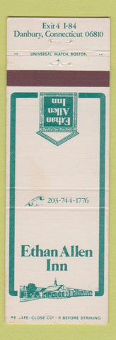 Matchbook Cover - Ethan Allen Inn Danbury CT