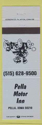 Matchbook Cover - Pella Motor Inn IA