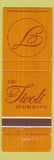 Matchbook Cover - The Tivoli Restaurants Chicago Heights IL Country Club Hills