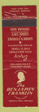 Matchbook Cover - Benjamin Franklin Hotel Philadelphia PA