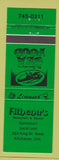 Matchbook Cover - Athena's Restaurant Kitchener ON green