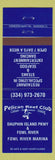 Matchbook Cover - Pelican Reef Club Theodore AL