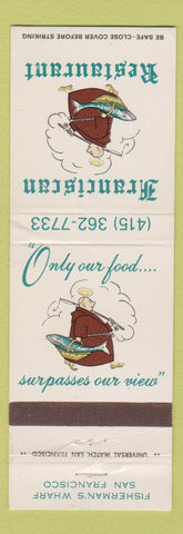 Matchbook Cover - Franciscan Restaurant San Francisco CA