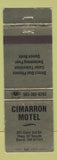 Matchbook Cover - Cimarron Motel Bend OR