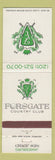 Matchbook Cover - Forsgate Country Club Jamesburg NJ