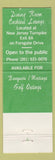 Matchbook Cover - Forsgate Country Club Jamesburg NJ