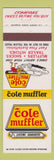 Matchbook Cover - Cole Muffler