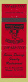 Matchbook Cover - Seven Dwarfs Restaurant Wheaton IL