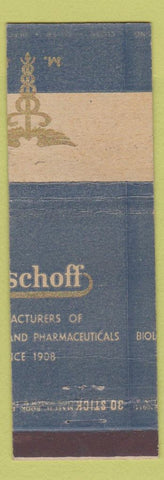 Matchbook Cover - 30 Stick PRINTING ERROR Pharmaceuticals