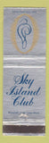 Matchbook Cover - Sky Island Club Roosevelt Field LI NY