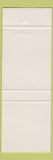 Matchbook Cover - Perth Restaurant Tavern Perth ON red