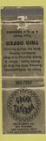 Matchbook Cover - Greek Taverna San Francisco CA