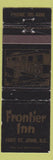 Matchbook Cover - Frontier Inn Fort St John BC WEAR