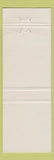 Matchbook Cover - Frontier Inn Fort St John BC WEAR