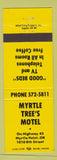 Matchbook Cover - Myrtle Tree's Motel Myrtle Point OR