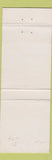 Matchbook Cover - Jed's Restaurant Belfast Motor Inn ME