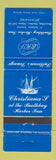 Matchbook Cover - Boothbay Harbor Inn ME