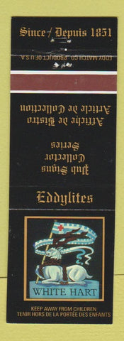 Matchbook Cover - White Hart Eddylites Canada Matches