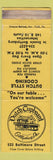 Matchbook Cover - Dutch Cupboard Gettysburg PA WEAR