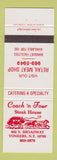 Matchbook Cover - Coach N Four Steak House Yonkers NY